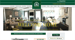 Desktop Screenshot of gerberhomes.com